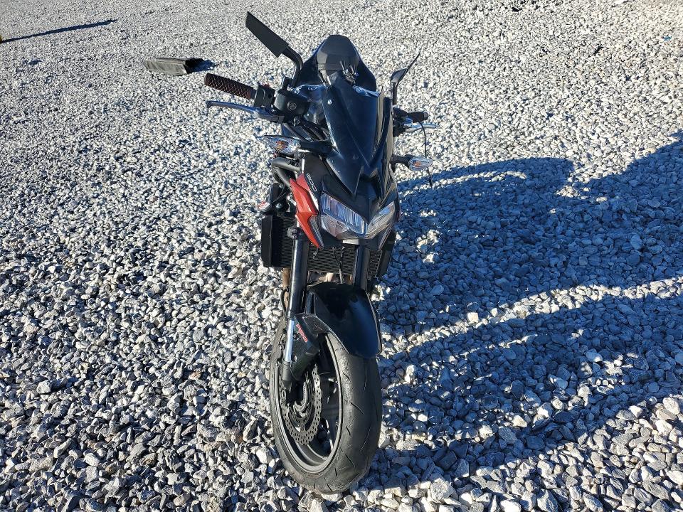 2024 Kawasaki Z VIN ML5ZRDF15RDA67605 COPART salvage auction — VANDALISM, Nv - Salvage Title, sold $2,050 on 2026-07-09 (photo 2)