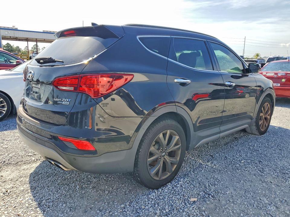 2017 Hyundai Santa fe VIN 5XYZWDLA7HG481968 COPART salvage auction — FRONT END, Mt - Certificate Of Title, sold $4,000 on 2026-07-10 (photo 3)