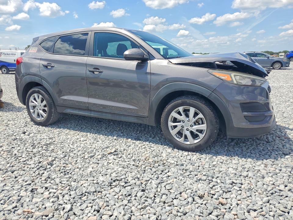 2020 Hyundai Tucson VIN KM8J23A45LU130351 COPART salvage auction — FRONT END, FL - CERT OF TITLE SLVG REBUILDABLE, sold $4,250 on 2026-07-02 (photo 4)
