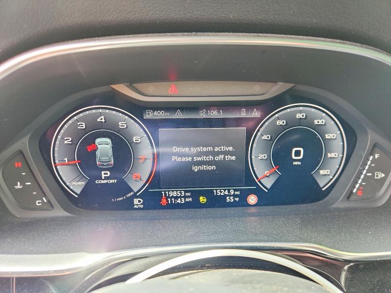 2021 Audi Q3 VIN WA1EECF32M1127918 COPART salvage auction — FRONT END, Vt - Cert Of Title-Salvage Vehicle, sold $5,700 on 2026-07-20 (photo 9)