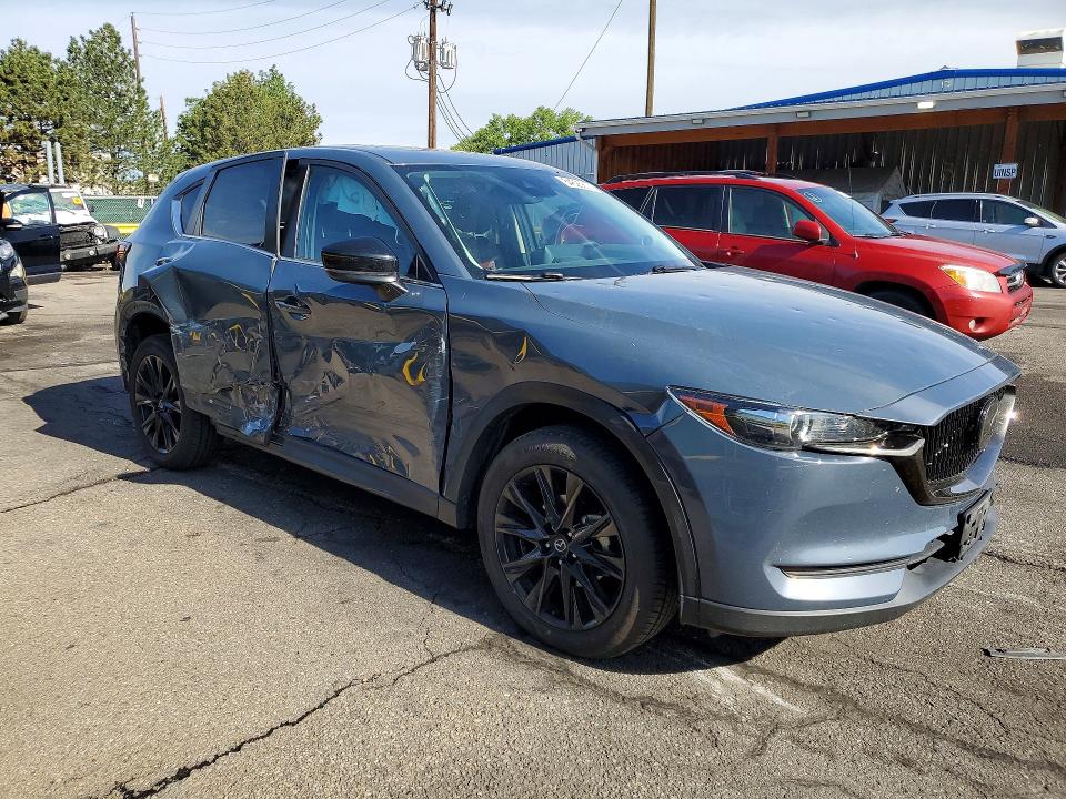 2021 Mazda VIN JM3KFBCM9M0350225 COPART salvage auction — SIDE, Co - Public - Salvage Title, sold $5,300 on 2026-07-16 (photo 4)