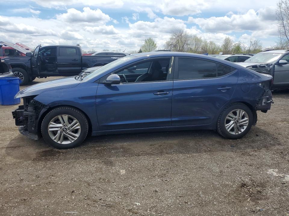 2019 Hyundai VIN KMHD84LF7KU873317 COPART salvage auction — REAR END, On - Permit No Brand - Unfit, sold $2,900 on 2026-07-09 (photo 1)