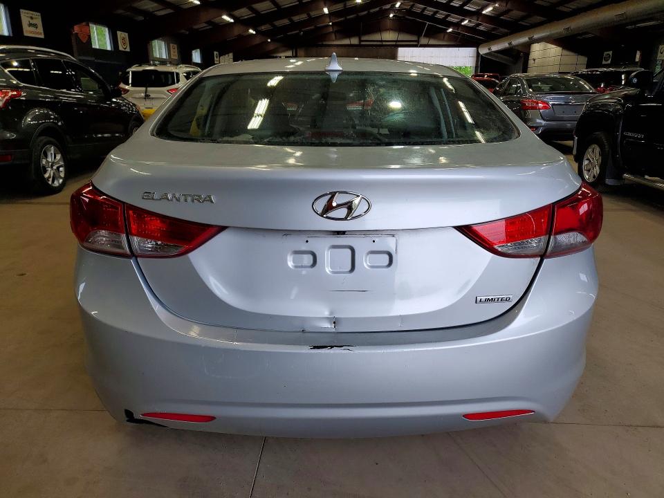 2013 Hyundai Elantra VIN 5NPDH4AE9DH268050 COPART salvage auction — FRONT END, Az - Certificate Of Title, sold $2,500 on 2026-07-03 (photo 6)