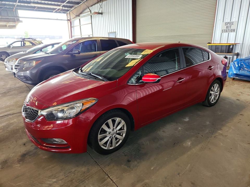 2015 Kia Forte VIN KNAFX4A82F5357982 COPART salvage auction — VANDALISM, Ca - Salvage Certificate, sold $1,450 on 2026-07-16 (photo 1)