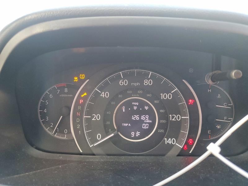 2014 Honda Cr-v VIN 2HKRM4H38EH662016 COPART salvage auction — ROLLOVER, Ca - Salvage Certificate, sold $1,350 on 2026-07-09 (photo 9)