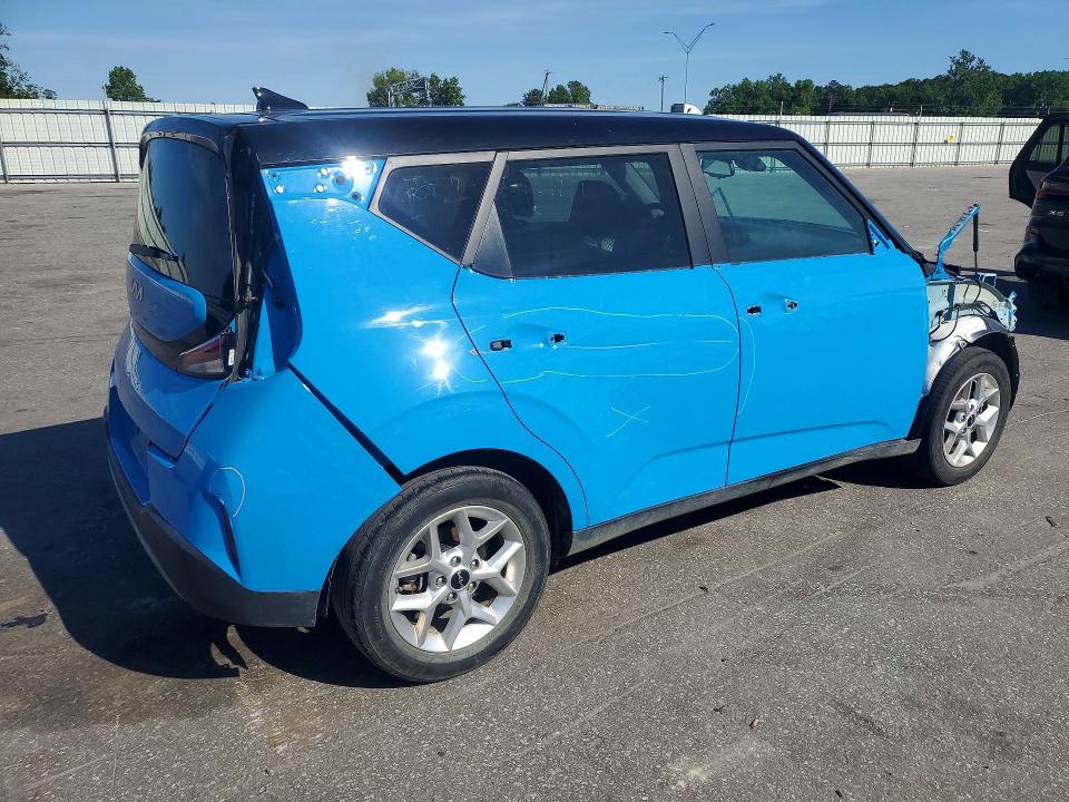 2025 Kia Soul VIN KNDJ23AU7S7263680 COPART salvage auction — FRONT END, Nc - Salvage Certificate Of Title, sold $2,700 on 2026-07-28 (photo 3)
