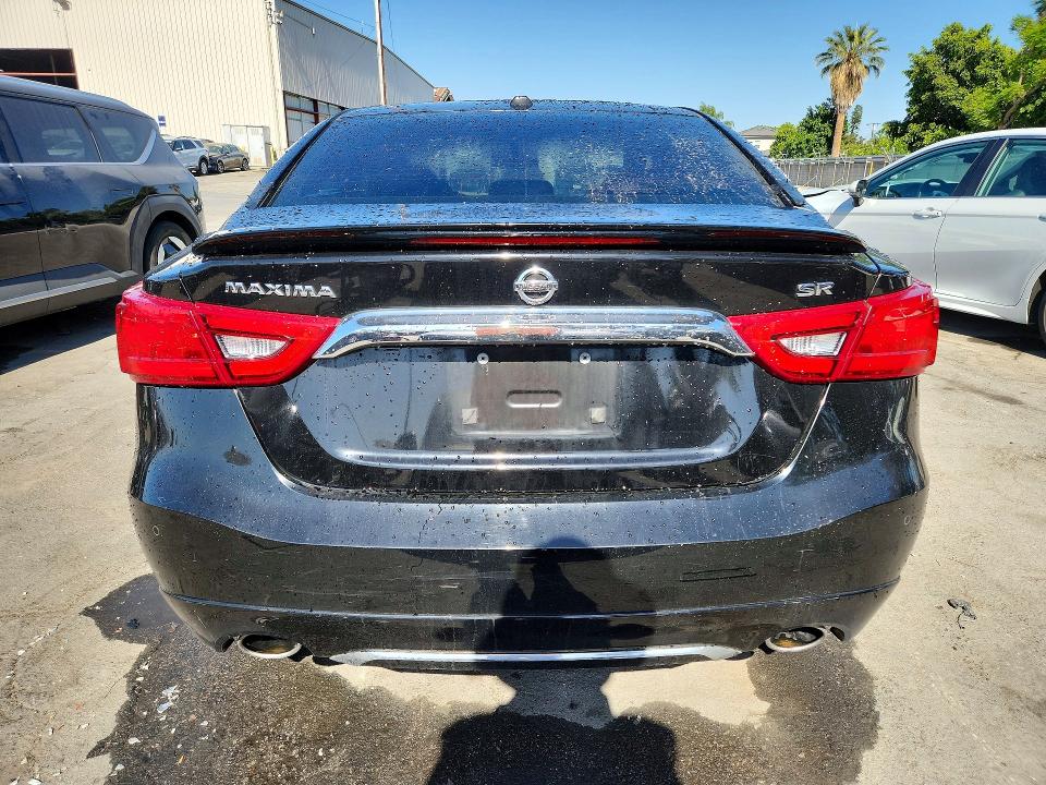 2017 Nissan Maxima VIN 1N4AA6AP2HC393743 COPART salvage auction — FRONT END, Ca - Certificate Of Title, sold $1,450 on 2026-07-02 (photo 6)
