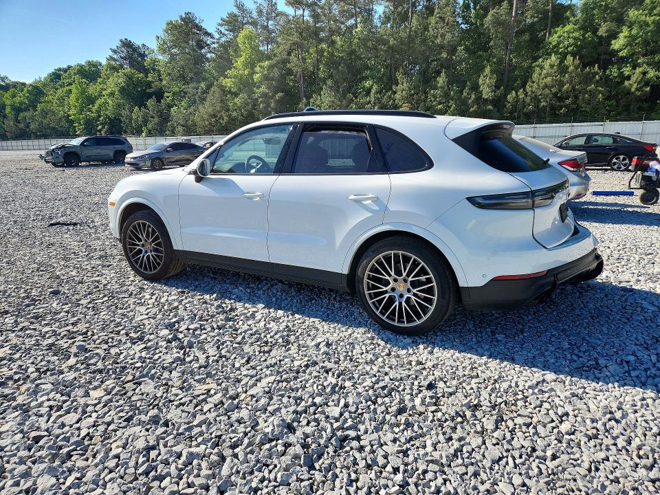 2023 Porsche Cayenne VIN WP1AA2AY2PDA02089 COPART salvage auction — REAR END, Ga - Cert Of Title-Salvage, sold $25,750 on 2026-07-07 (photo 2)