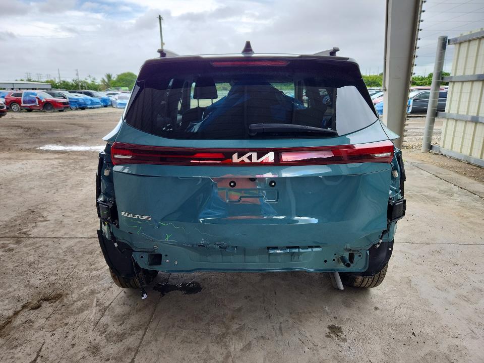 2025 Kia VIN KNDEU2AA0S7790231 COPART salvage auction — FRONT END, Fl - Cert Of Title Slvg Rebuildable, sold $6,500 on 2026-07-08 (photo 6)