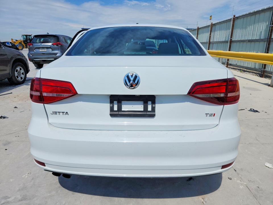 2017 Volkswagen Jetta VIN 3VW2B7AJ6HM290561 COPART salvage auction — SIDE, Tx - Salvage Vehicle Title, sold $3,200 on 2026-07-03 (photo 6)