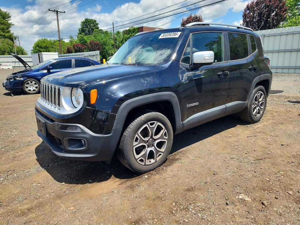 2017 Jeep VIN ZACCJBDB8HPF30837 COPART salvage auction — SIDE, Ct - Cert Of Title-Salvage, sold $1,650 on 2026-07-17 (photo 1)
