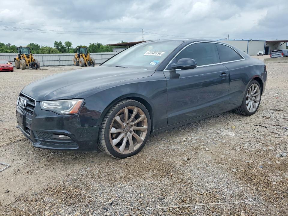 2014 Audi A5 VIN WAULFAFR7EA004312 COPART salvage auction — SIDE, Tx - Salvage Vehicle Title, sold $1,550 on 2026-07-02 (photo 1)