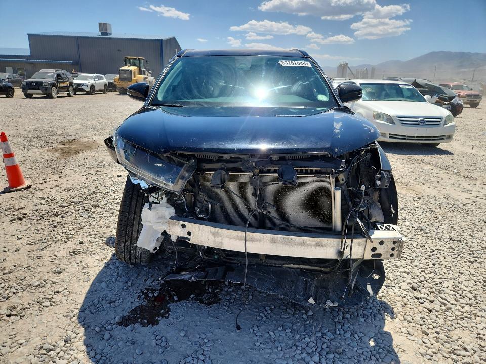 2019 Toyota Highlander VIN 5TDJZRFH3KS600281 COPART salvage auction — FRONT END, Co - Public - Salvage Title, sold $6,600 on 2026-07-10 (photo 5)