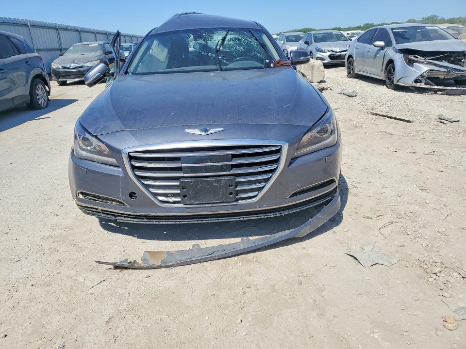 2017 Genesis VIN KMHGN4JE2HU171804 COPART salvage auction — SIDE, Mo - Salvage Certificate Of Title, sold $1,250 on 2026-07-09 (photo 5)