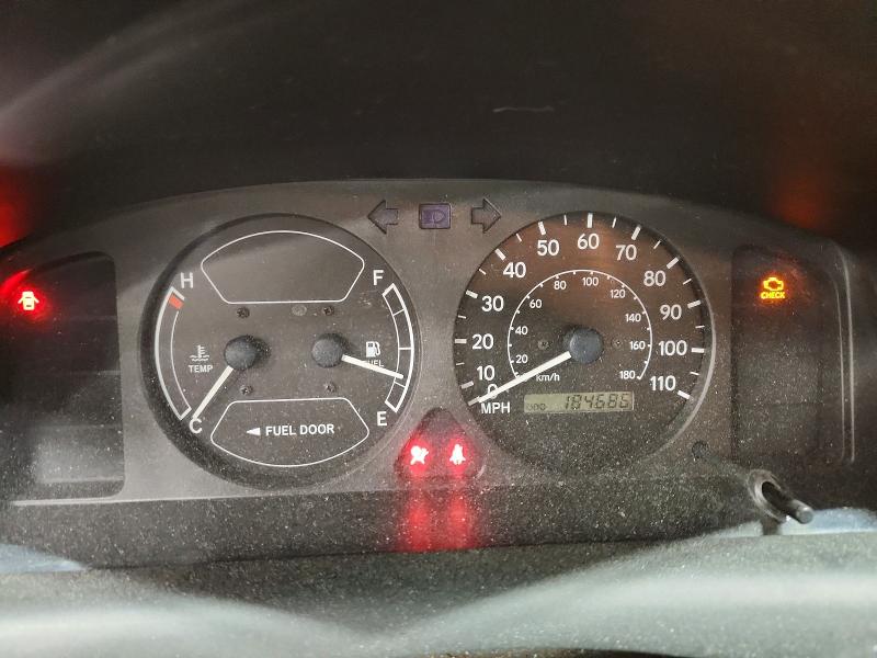 2001 Toyota Corolla VIN 1NXBR12E41Z450351 COPART salvage auction — FRONT END, Mn - Cert Of Title-Prior Salvage, sold $275 on 2026-07-02 (photo 9)
