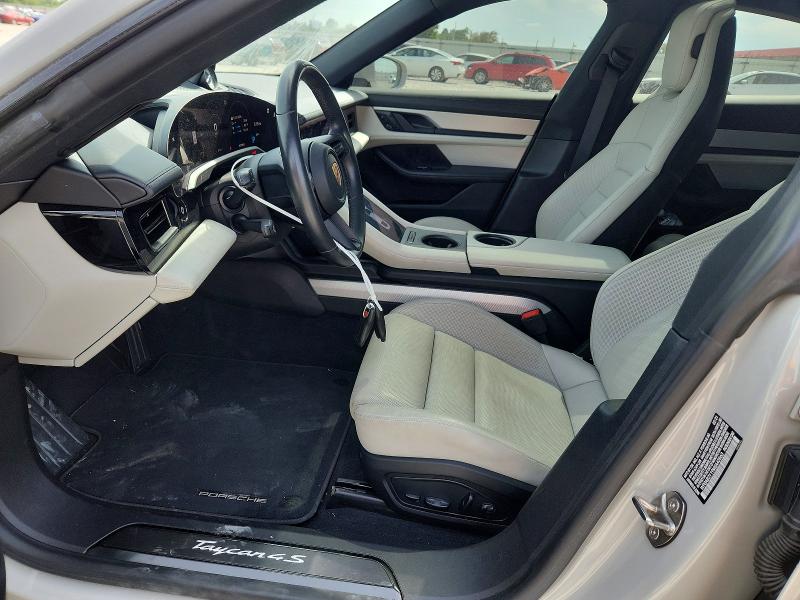 2021 Porsche Taycan VIN WP0AB2Y19MSA43563 COPART salvage auction — SIDE, Il - Salvage Certificate, sold $24,700 on 2026-08-03 (photo 7)