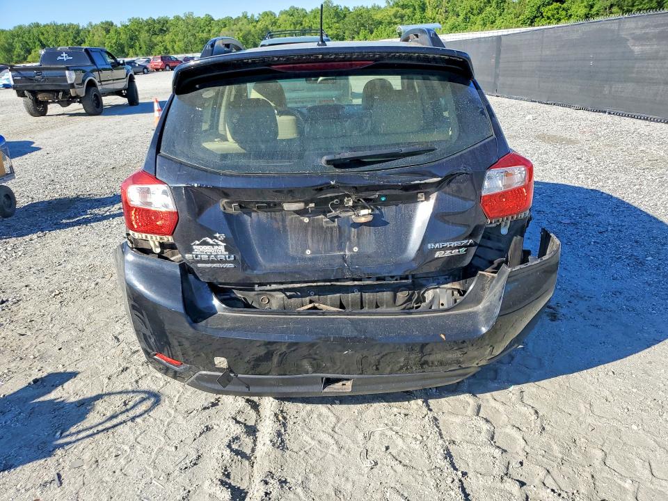 2013 Subaru Impreza VIN JF1GPAG65D2875603 COPART salvage auction — REAR END, Sc - Cert Of Title-Salvage, sold $1,900 on 2026-07-08 (photo 6)