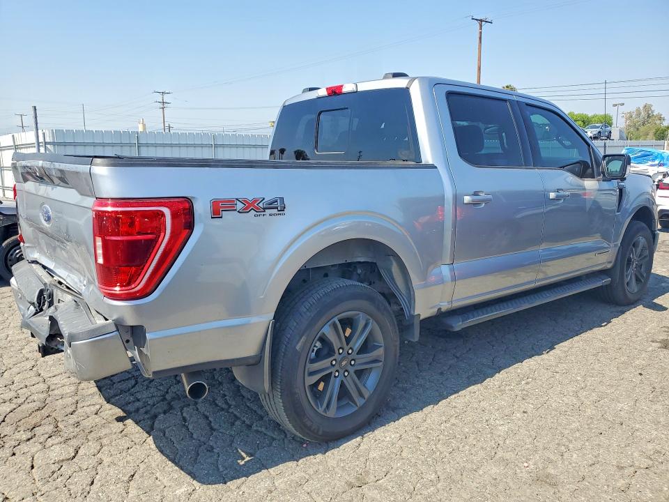 2023 Ford F-150 lightning VIN 1FTFW1ED3PFA04593 COPART salvage auction — REAR END, Mt - Salvage Certificate Of A Vehic, sold $19,400 on 2026-07-09 (photo 3)