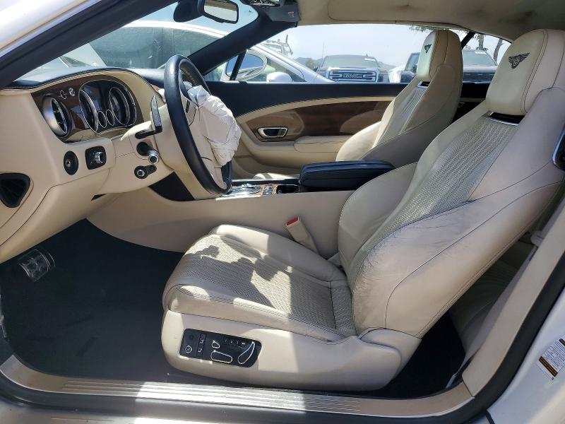 2017 Bentley Continental gt VIN SCBGT3ZAXHC061422 COPART salvage auction — FRONT END, Ca - Salvage Certificate, sold $18,300 on 2026-07-02 (photo 7)