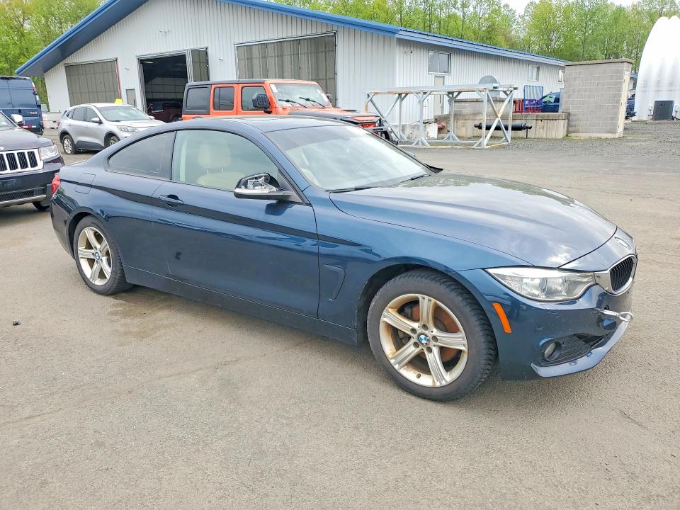 2014 BMW 4 series VIN WBA3N9C52EF722100 COPART salvage auction — MECHANICAL, Wv - Certificate Of Title, sold $3,550 on 2026-07-09 (photo 4)