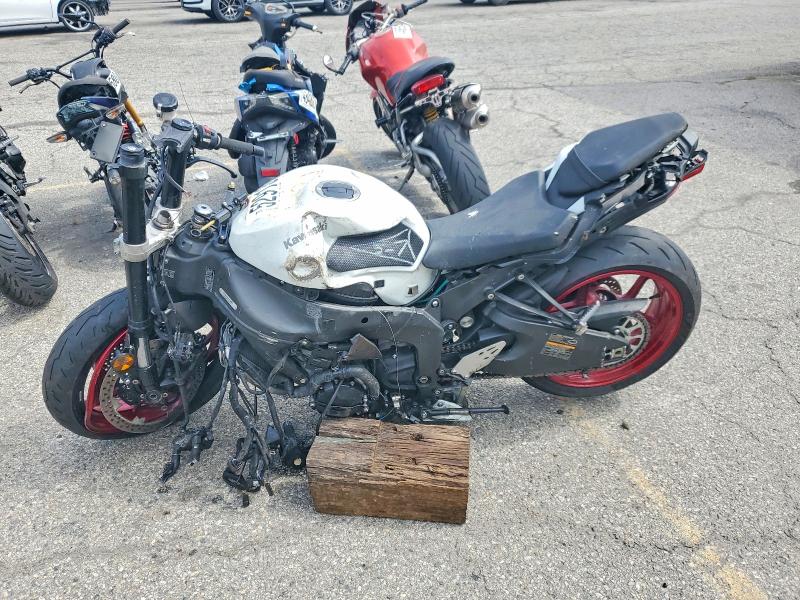 2025 Kawasaki Zx VIN JKBZXJK10SA008195 COPART salvage auction — FRONT END, Ca - Salvage Certificate, sold $2 on 2026-07-23 (photo 3)