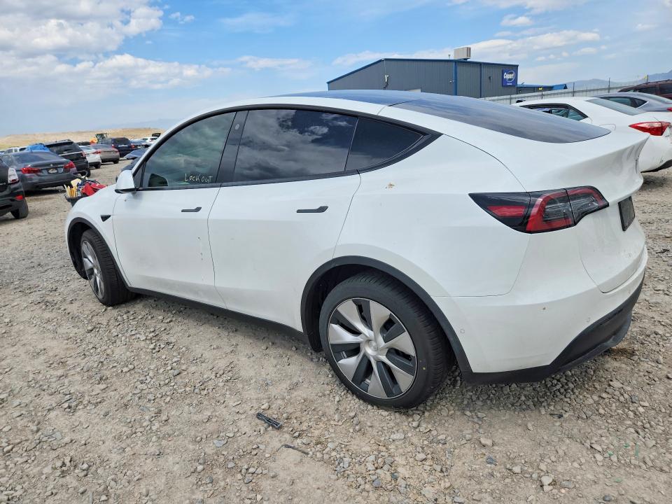 2022 Tesla VIN 7SAYGDEE8NF369792 COPART salvage auction — REAR END, Ut - Salvage Certificate, sold $7,200 on 2026-07-24 (photo 2)