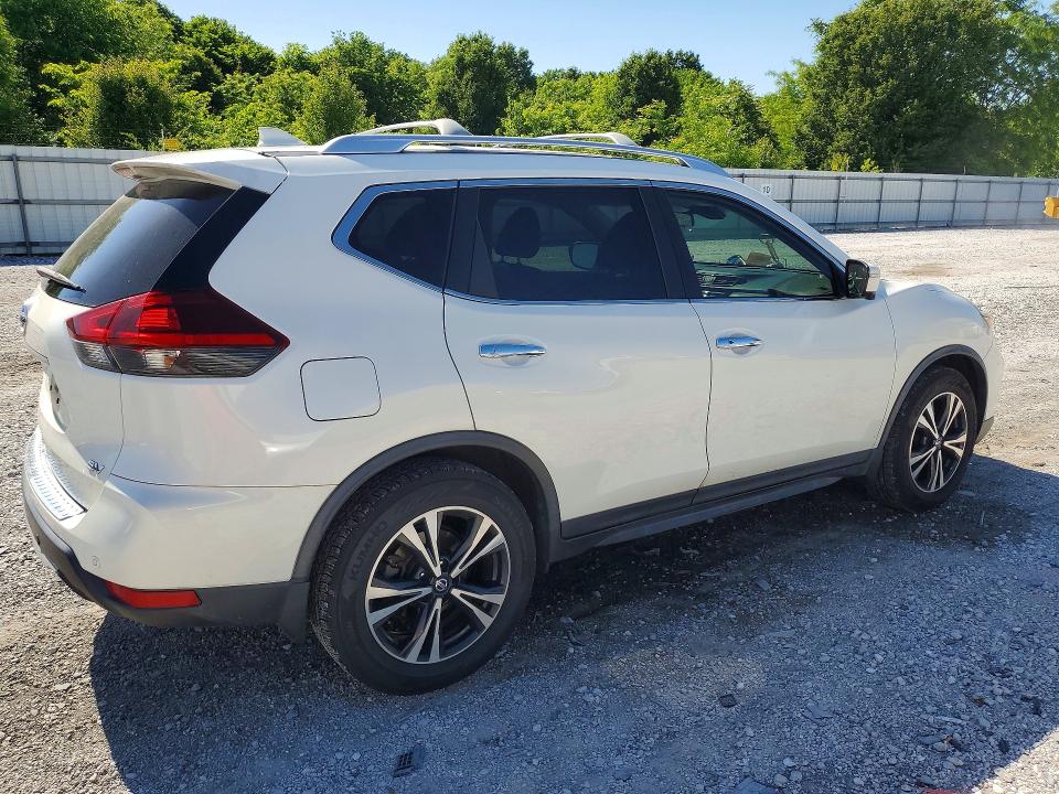 2019 Nissan Rogue VIN JN8AT2MT1KW254817 COPART salvage auction — HAIL, Ar - Cert Of Title-Salvage, sold $6,600 on 2026-07-20 (photo 3)