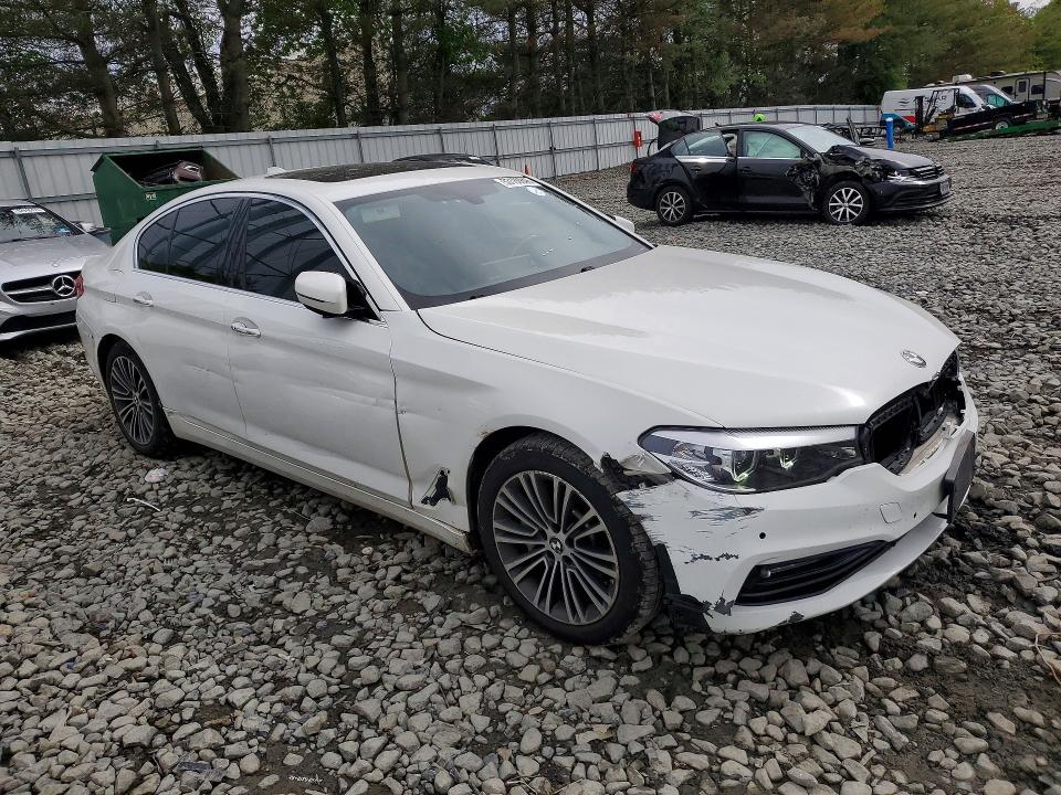 2017 BMW 5er VIN WBAJA7C36HG904211 COPART salvage auction — FRONT END, Mt - Certificate Of Title, sold $5,400 on 2026-07-14 (photo 4)