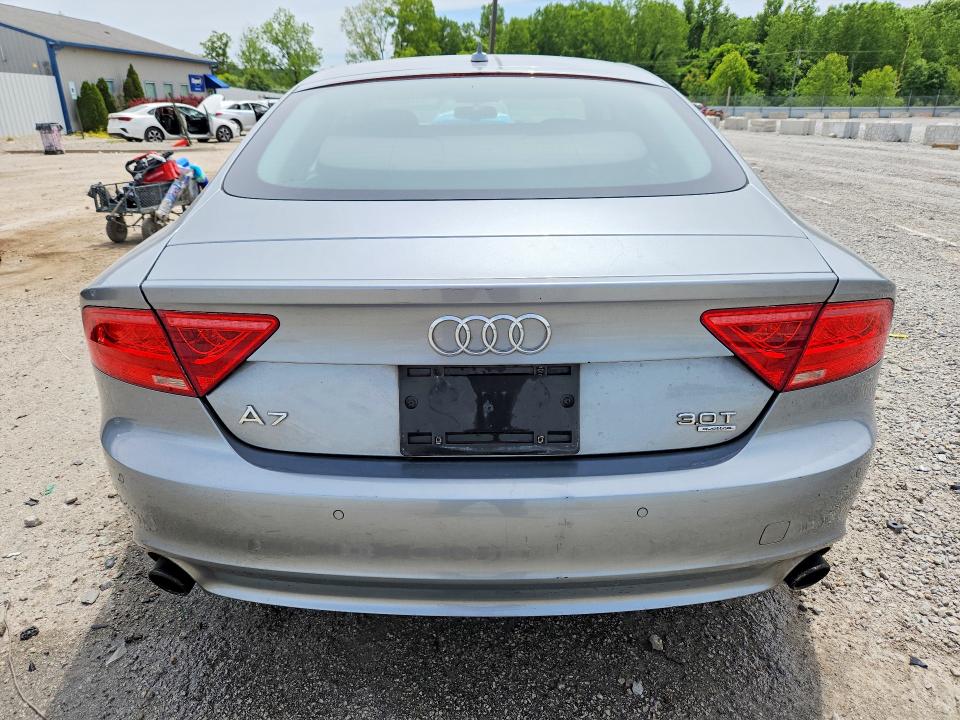 2012 Audi A7 VIN WAUSGAFC5CN002651 COPART salvage auction — FRONT END, Ky - Bill Of Sale/Part Only/No Titl, sold $1,500 on 2026-07-02 (photo 6)
