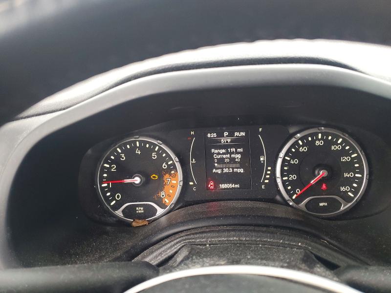 2015 Jeep Renegade VIN ZACCJBBTXFPC09651 COPART salvage auction — FRONT END, Pa - Certificate Of Salvage, sold $1,300 on 2026-07-15 (photo 9)