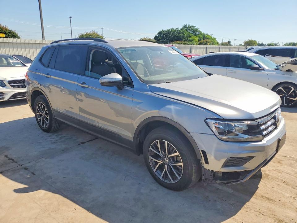 2021 Volkswagen Tiguan VIN 3VV1B7AX9MM029147 COPART salvage auction — FRONT END, Tx - Certificate Of Title (P), sold $5,400 on 2026-07-09 (photo 4)