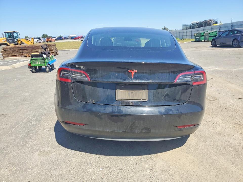 2020 Tesla VIN 5YJ3E1EA9LF739024 COPART salvage auction — FRONT END, Ca - Salvage Certificate, sold $15 on 2026-07-28 (photo 6)
