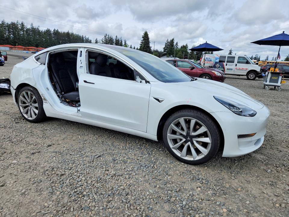 2018 Tesla Model 3 VIN 5YJ3E1EA2JF164584 COPART salvage auction — SIDE, Wa - Bill Of Sale, sold $4,350 on 2026-07-02 (photo 4)