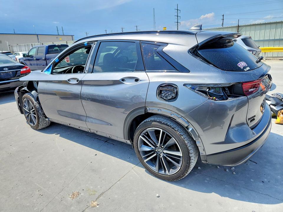 2025 Infiniti VIN 3PCAJ5FB1SF109823 COPART salvage auction — HAIL, Tx - Certificate Of Title, sold $7,900 on 2026-08-21 (photo 2)