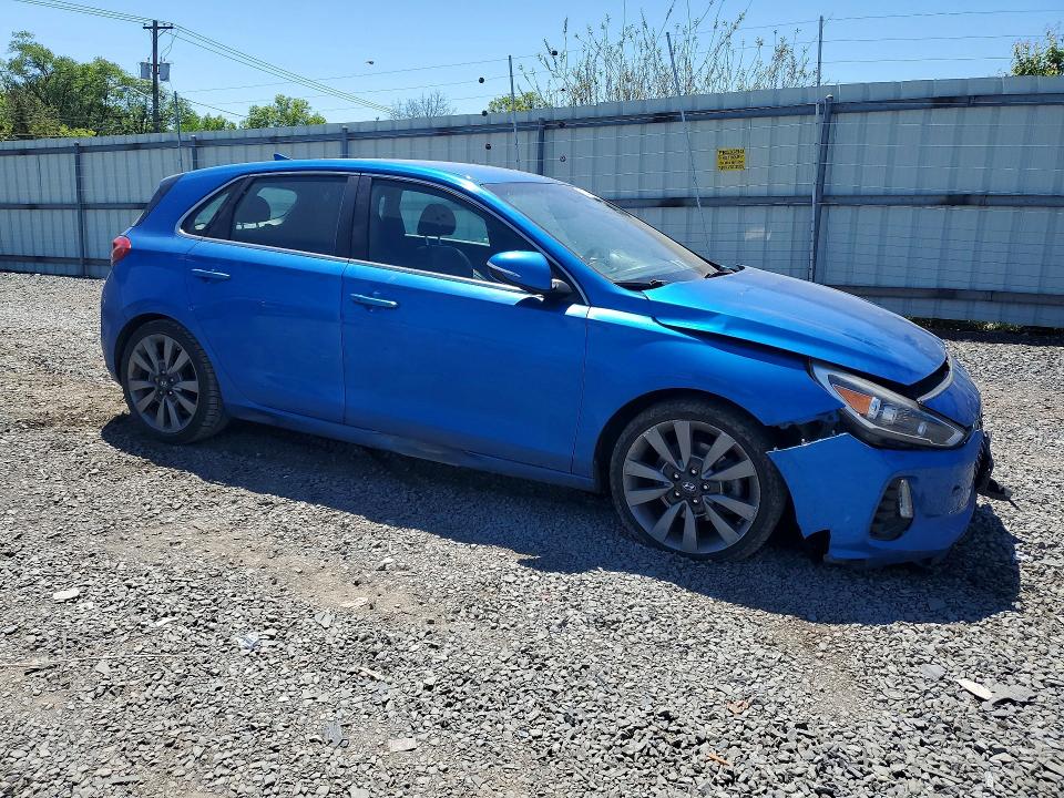 2018 Hyundai Elantra VIN KMHH55LC9JU042230 COPART salvage auction — FRONT END, Nj - Cert Of Title-Salvage, sold $1,900 on 2026-07-10 (photo 4)