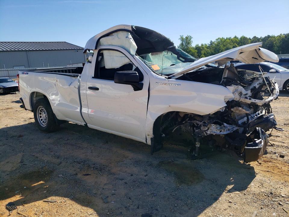 2024 Chevrolet Silverado VIN 3GCNDAEK8RG121118 COPART salvage auction — ROLLOVER, Va - Cert Of Title - Salvage, sold $3,150 on 2026-07-06 (photo 4)