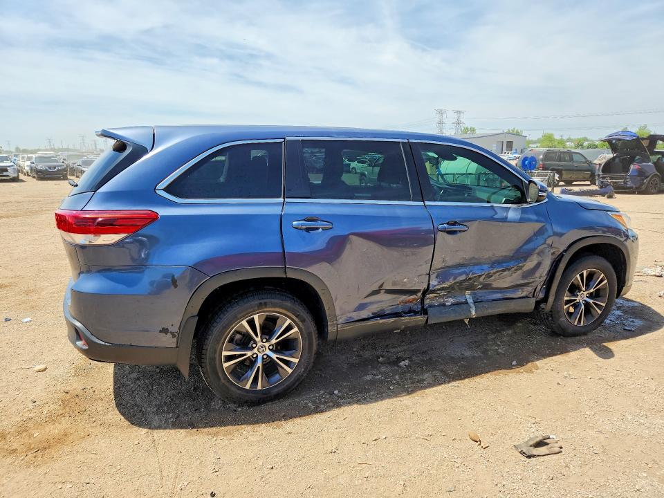 2019 Toyota VIN 5TDBZRFH7KS960643 COPART salvage auction — SIDE, Il - Salvage Certificate, sold $6,400 on 2026-07-28 (photo 3)