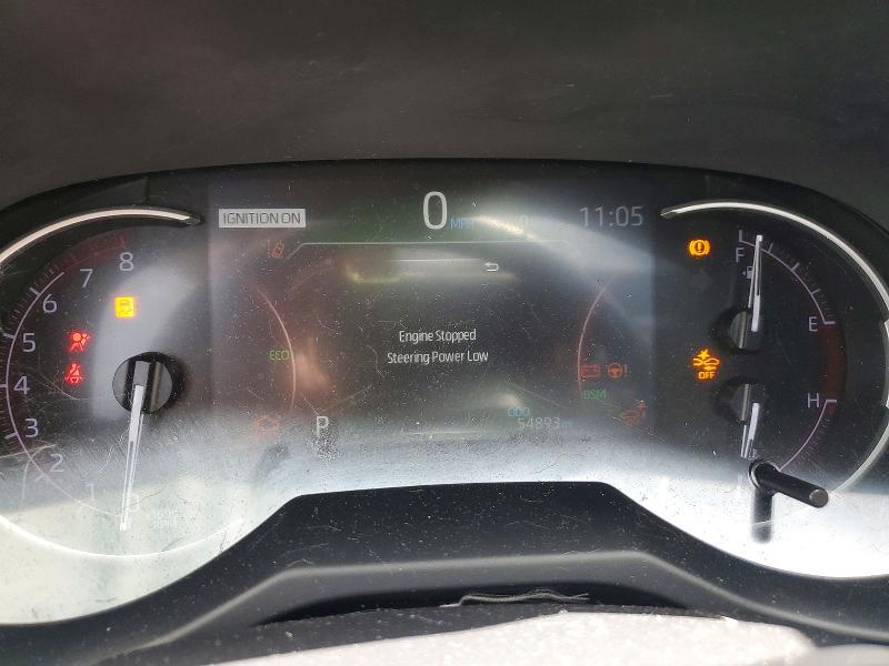 2020 Toyota Rav 4 VIN JTMY1RFV1LD519689 COPART salvage auction — FRONT END, TN - SALVAGE CERTIFICATE, sold $9,700 on 2026-07-06 (photo 9)