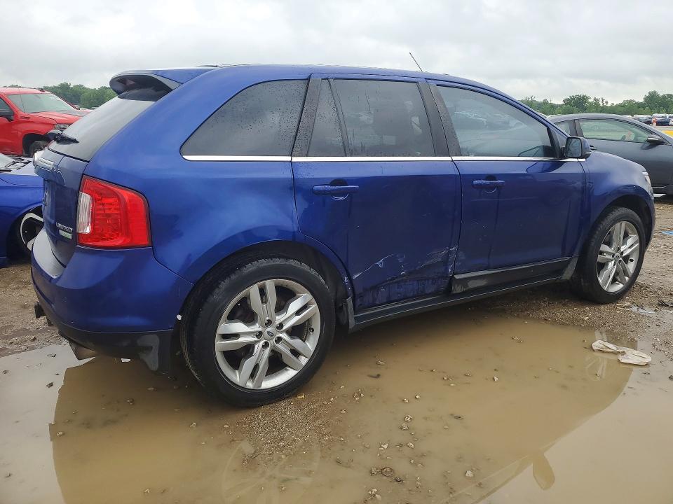 2013 Ford Edge VIN 2FMDK3K9XDBA04887 COPART salvage auction — SIDE, Ks - Cert Of Title-Salvage, sold $1,050 on 2026-07-09 (photo 3)