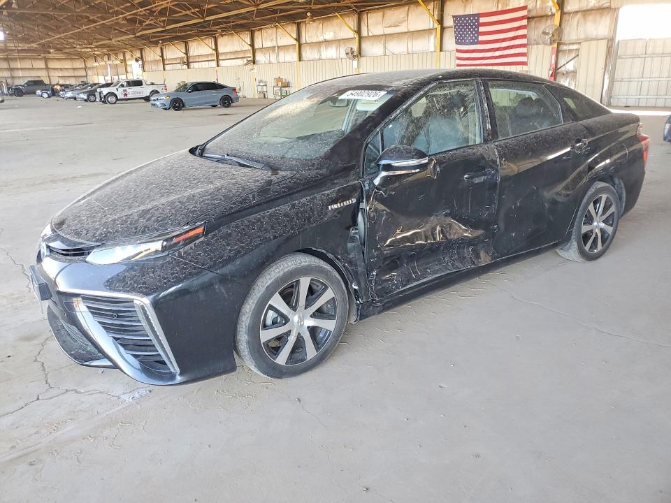 2020 Toyota Mirai VIN JTDBVRBD3LA007974 COPART salvage auction — SIDE, Az - Cert Of Title - Salvage, sold $625 on 2026-07-27 (photo 1)