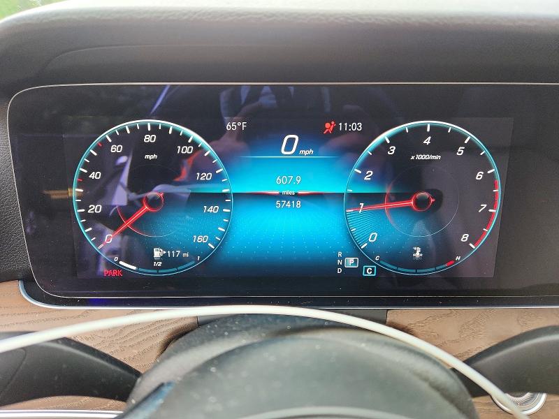 2021 Mercedes-benz E-klasse VIN W1KZF8EB9MA950880 COPART salvage auction — REAR END, MD - CERT OF SALVAGE > 75% DAMAGE, sold $19,300 on 2026-07-24 (photo 9)