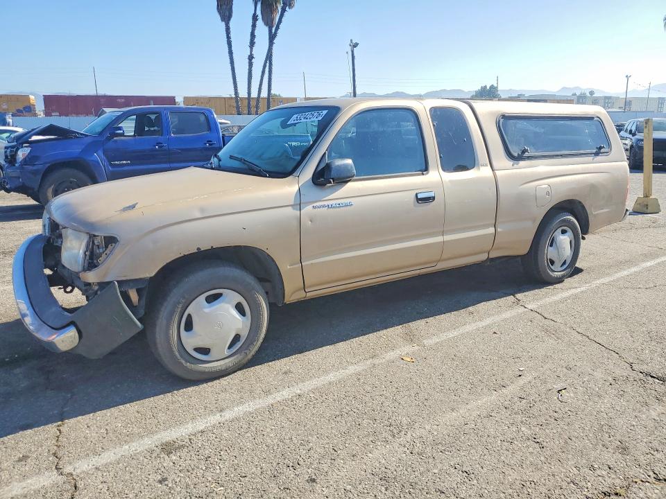 1999 Toyota Tacoma VIN 4TAVL52N5XZ567941 COPART salvage auction — FRONT END, CA - SALVAGE CERTIFICATE (P), sold $2,700 on 2026-07-10 (photo 1)