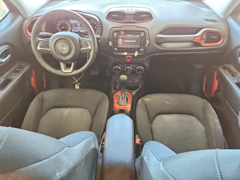 2017 Jeep Renegade VIN ZACCJBCB2HPG11284 COPART salvage auction — FRONT END, Ne - Cert Of Title-Salvage, sold $625 on 2026-08-18 (photo 8)