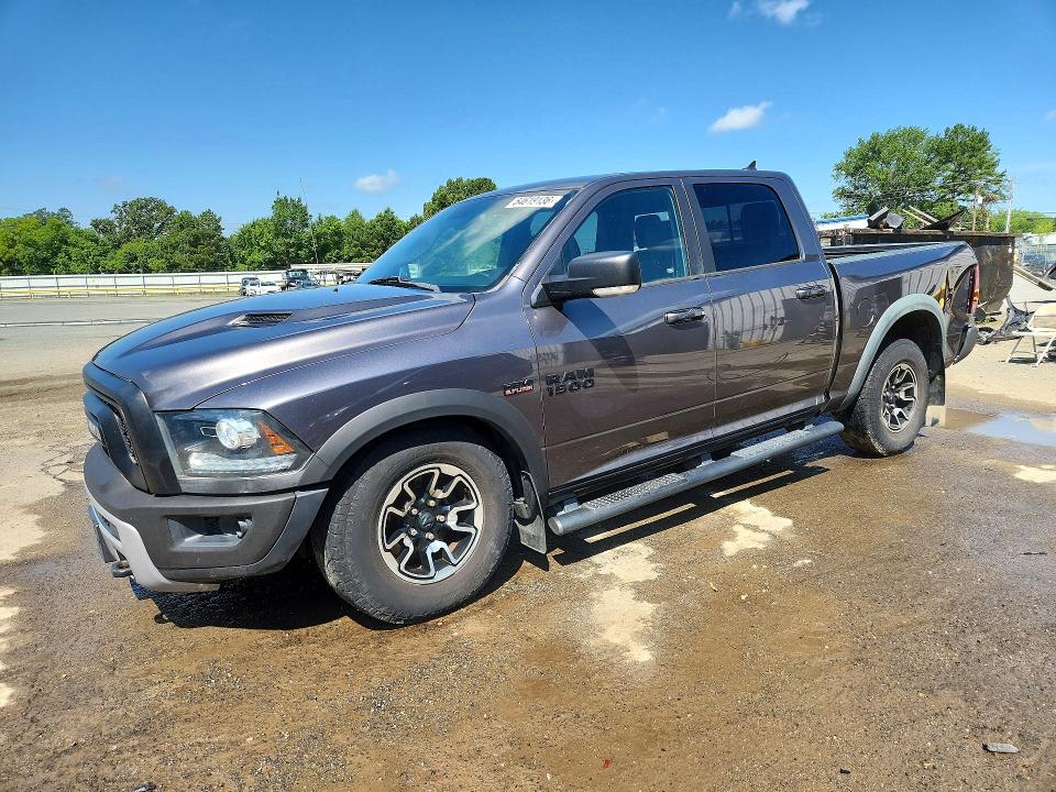 2017 Ram 1500 VIN 1C6RR7YT9HS552799 COPART salvage auction — REAR END, Tx - Certificate Of Title, sold $15 on 2026-07-09 (photo 1)