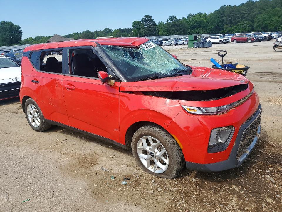 2022 Kia VIN KNDJ23AU6N7163106 COPART salvage auction — FRONT END, MS - CERT OF TITLE-SALVAGED, sold $2,600 on 2026-07-24 (photo 4)