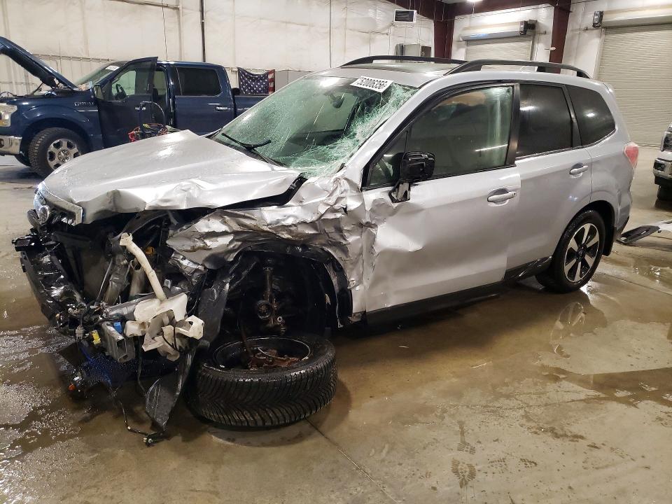 2017 Subaru Forester VIN JF2SJAGC0HH570977 COPART salvage auction — FRONT END, Mn - Cert Of Title-Salvage, sold $650 on 2026-07-20 (photo 1)