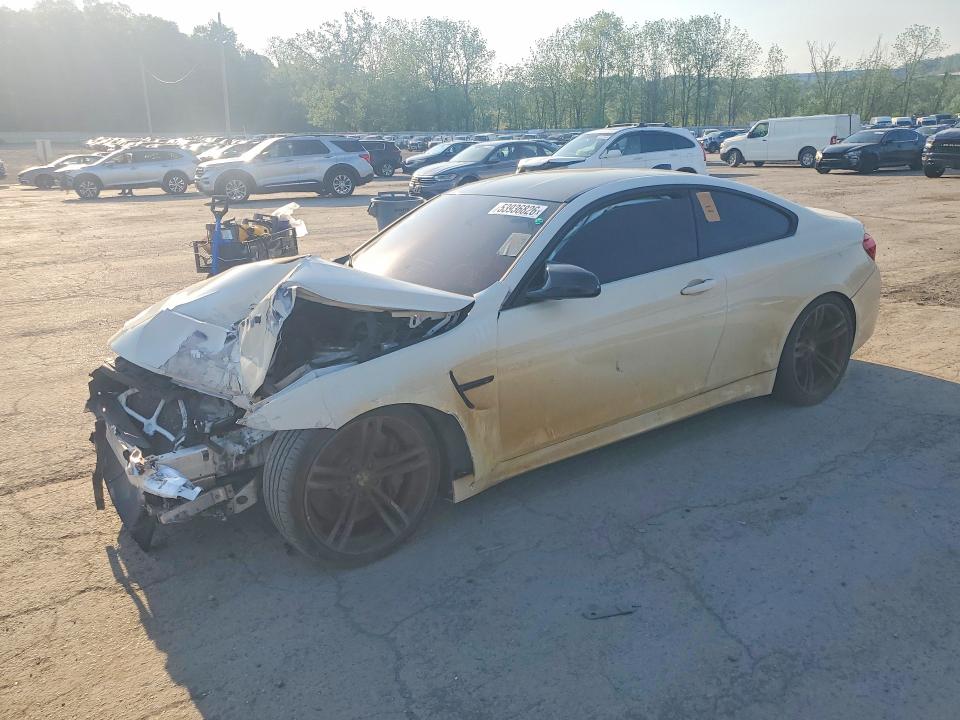 2016 BMW M4 VIN WBS3R9C50GK336317 COPART salvage auction — FRONT END, Wv - Certificate Of Title, sold $13,200 on 2026-07-28 (photo 1)