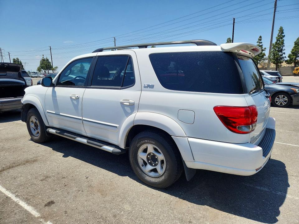 2005 Toyota Sequoia VIN 5TDZT34A65S245599 COPART salvage auction — FRONT END, Ca - Salvage Certificate, sold $2,100 on 2026-07-07 (photo 2)