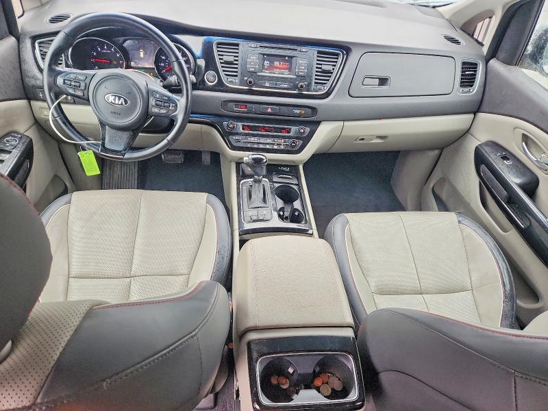 2015 Kia SEDONA VIN KNDMC5C19F6056826 COPART salvage auction — FRONT END, La - Cert Of Title-Salvage, sold $1,750 on 2026-07-09 (photo 8)