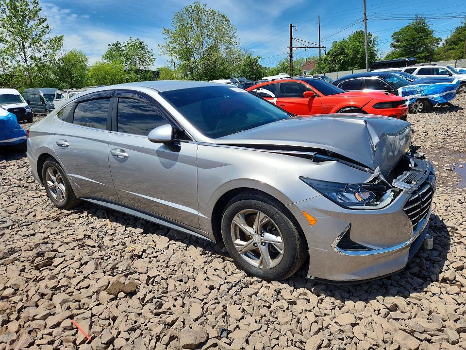 2021 Hyundai Sonata VIN 5NPEG4JA7MH085878 COPART salvage auction — FRONT END, Pa - Certificate Of Salvage, sold $2,800 on 2026-07-20 (photo 4)
